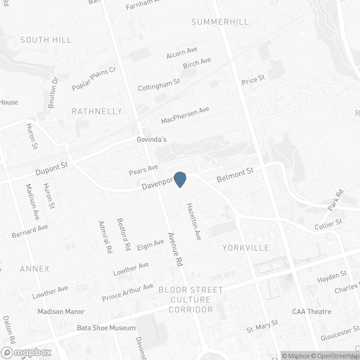 802 - 128 HAZELTON AVENUE, Toronto, Ontario M5R 2E5